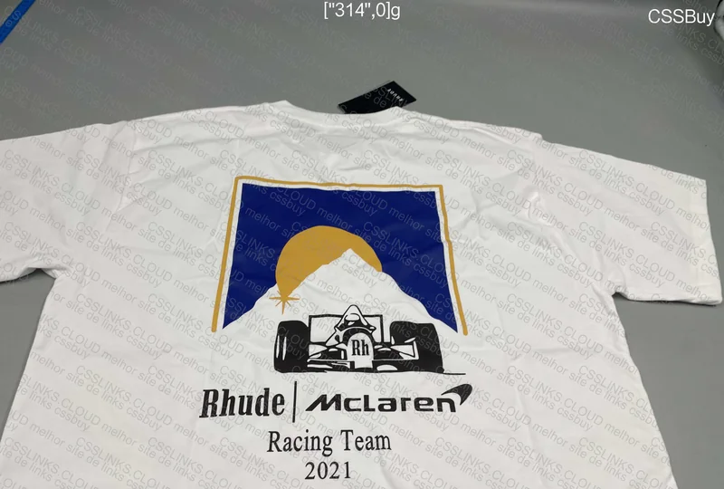 Rhude McLaren 38 ¥ Shirt 3