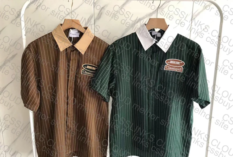 Rhude Green Shirt - Husky 2