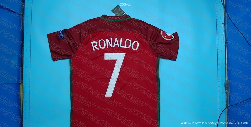 Ronaldo 2016 Jersey