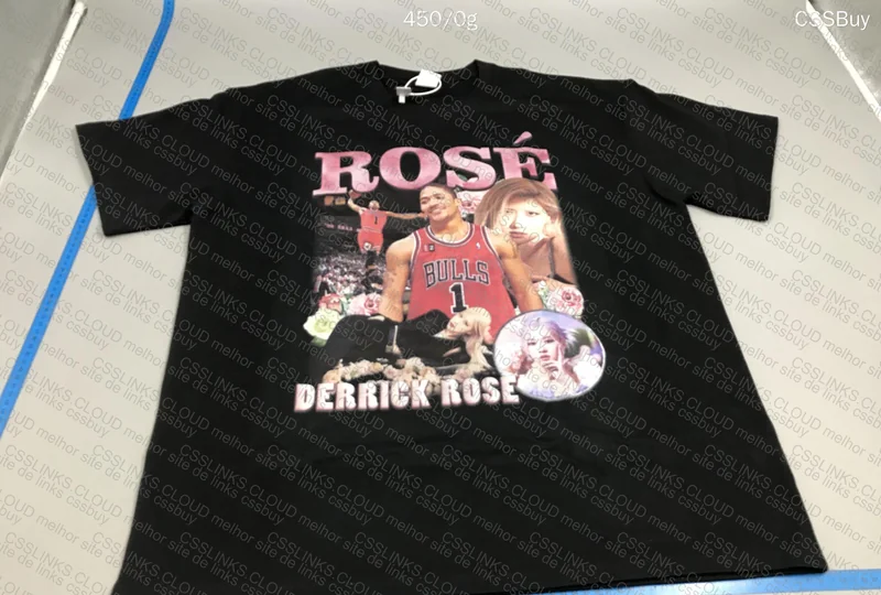 Rosé (Blackpink) x Derick Rose Jersey