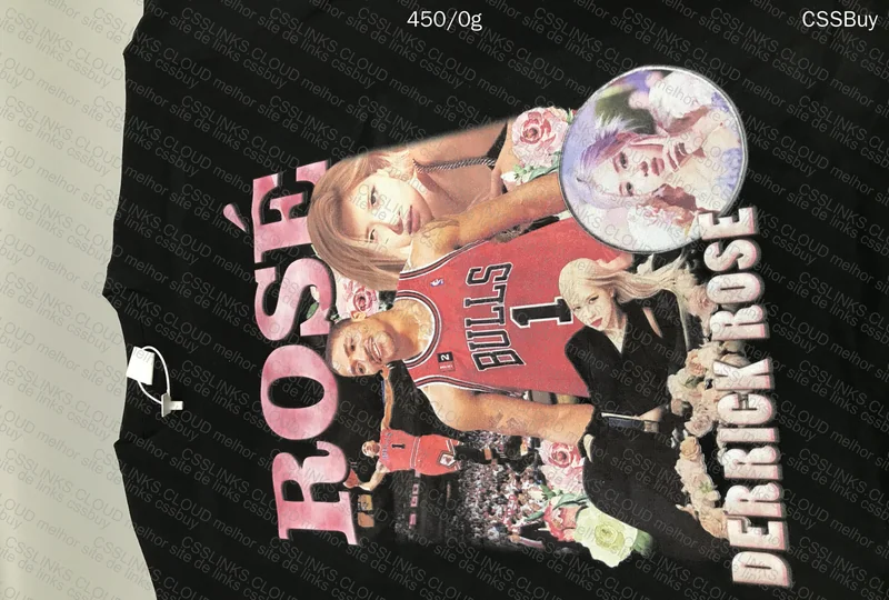 Rosé (Blackpink) x Derick Rose Jersey 2