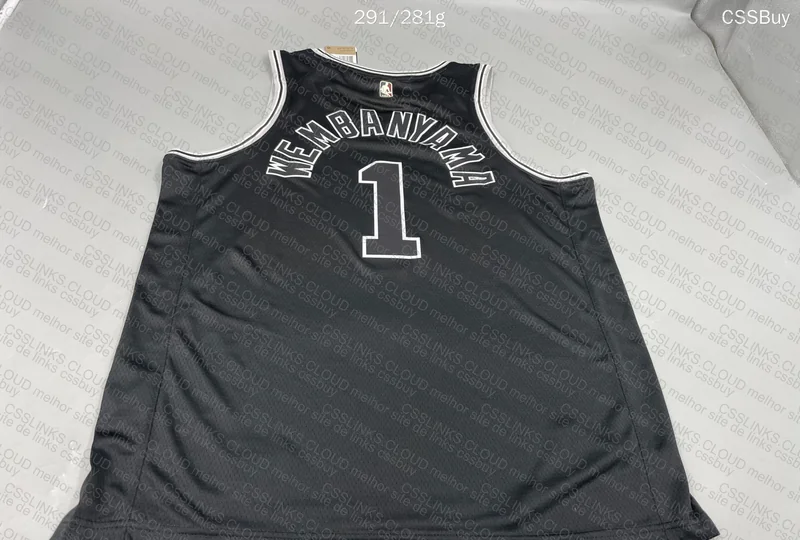 San Antonio Spurs #1 Wembanyama 👽 Jersey 6