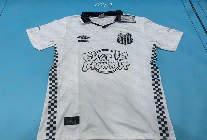 Santos Charlie Brown White Jersey 3