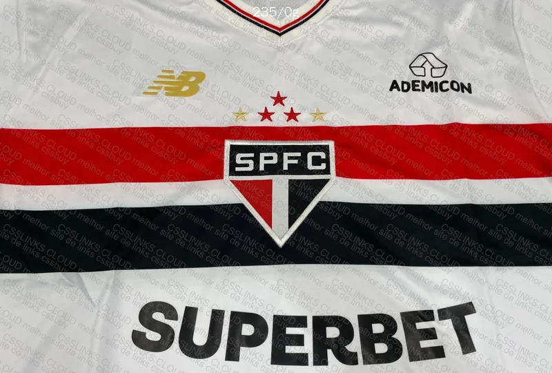 São Paulo 25/26 Home Supporter Shirt 2