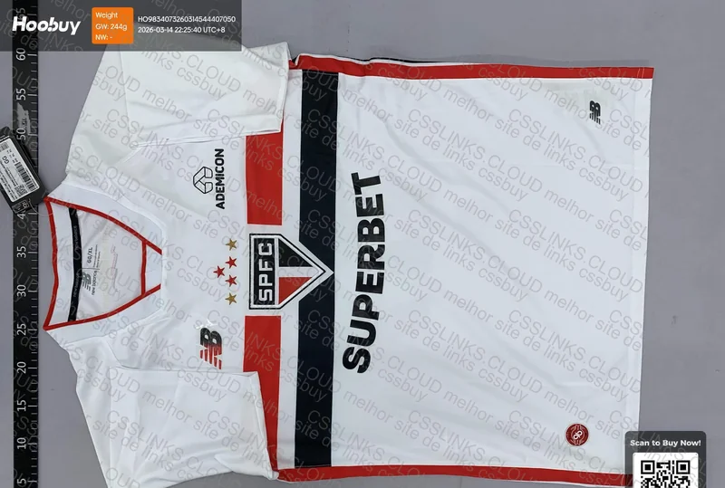 Camisa São Paulo FC 26/27 Home - Personalizada (Torcedor) 2