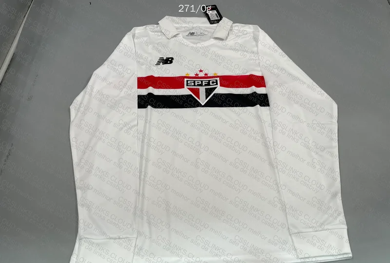 São Paulo Long Sleeve Shirt - with Measurements