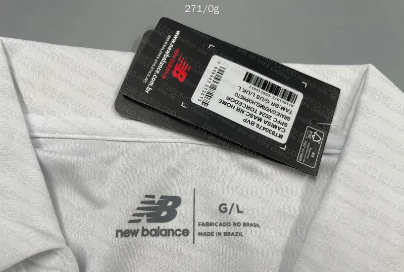 São Paulo Long Sleeve Shirt - with Measurements 8