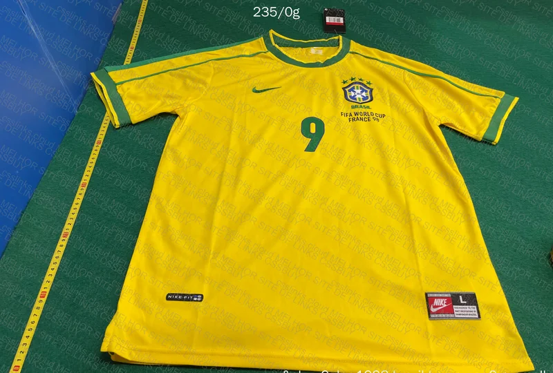 Brazil 98 and France 2006 National Team Shirt 2