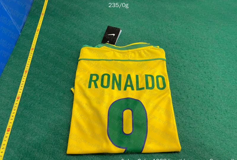 Brazil 98 and France 2006 National Team Shirt 3