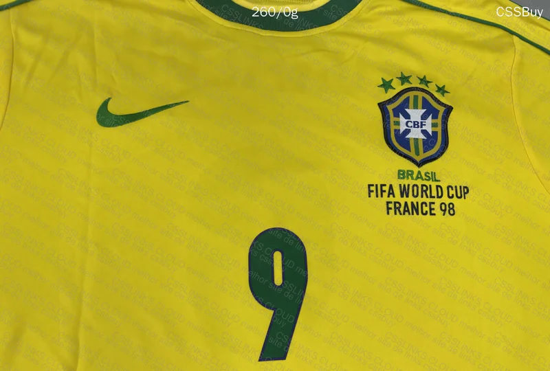 Brazil National Team 1998 Shirt 5
