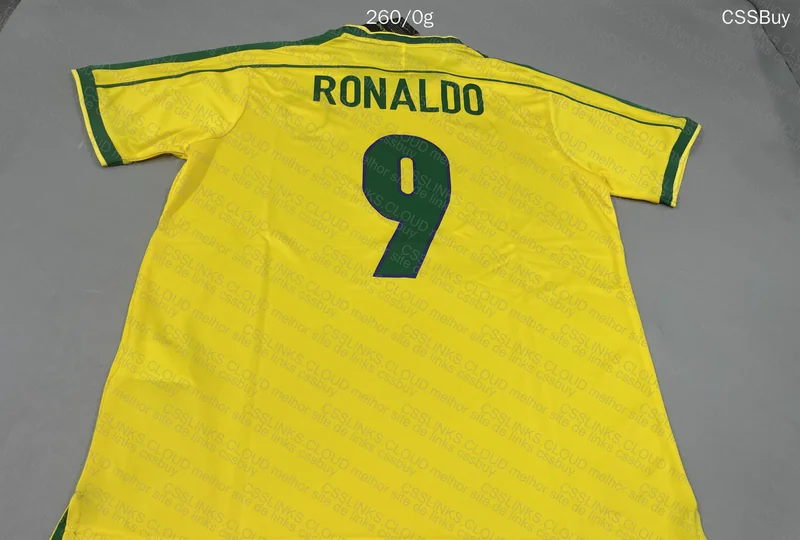 Brazil National Team 1998 Shirt 7