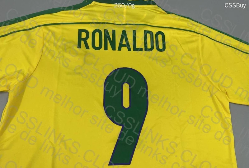 Brazil National Team 1998 Shirt 9