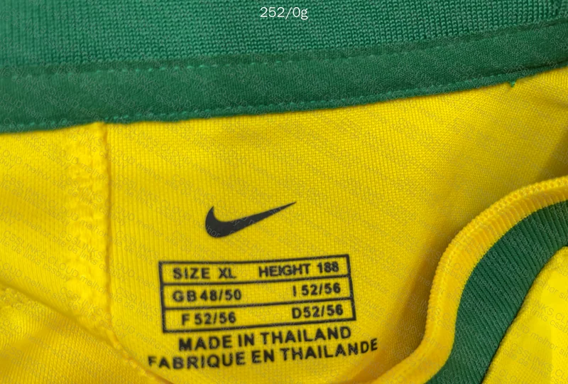 Brazil National Team 1998 Shirt 3