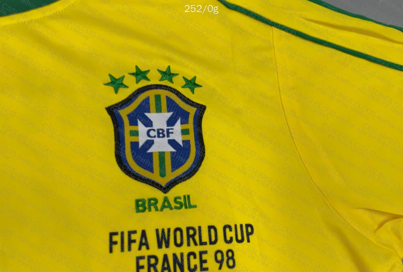 Brazil National Team 1998 Shirt 4