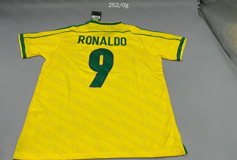 Brazil National Team 1998 Shirt 5