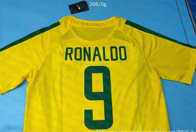 Brazil National Team 2002 Shirt 4