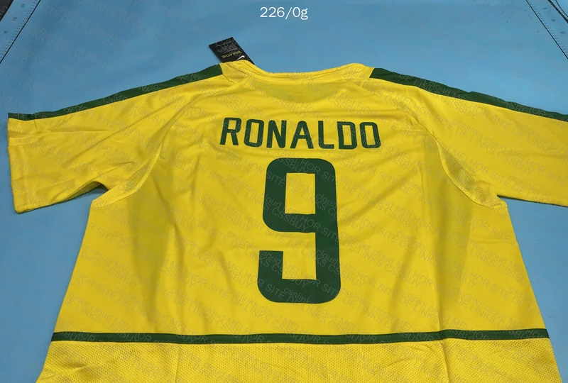 Brazil National Team 2002 Ronaldo 9 Shirt 4