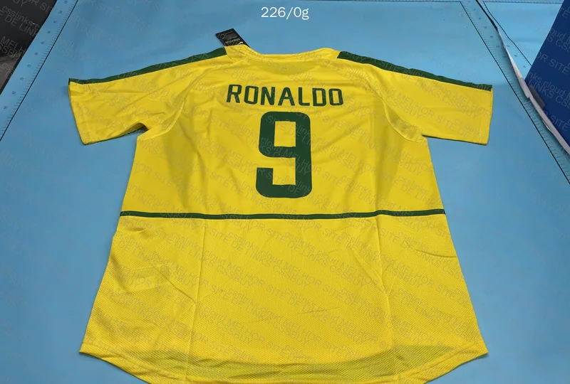 Brazil National Team 2002 Ronaldo 9 Shirt 5