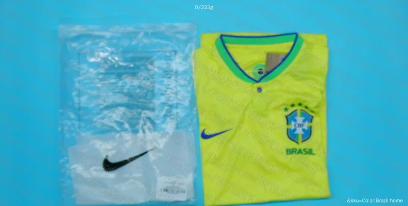 Brazil National Team World Cup 22 Shirt 2