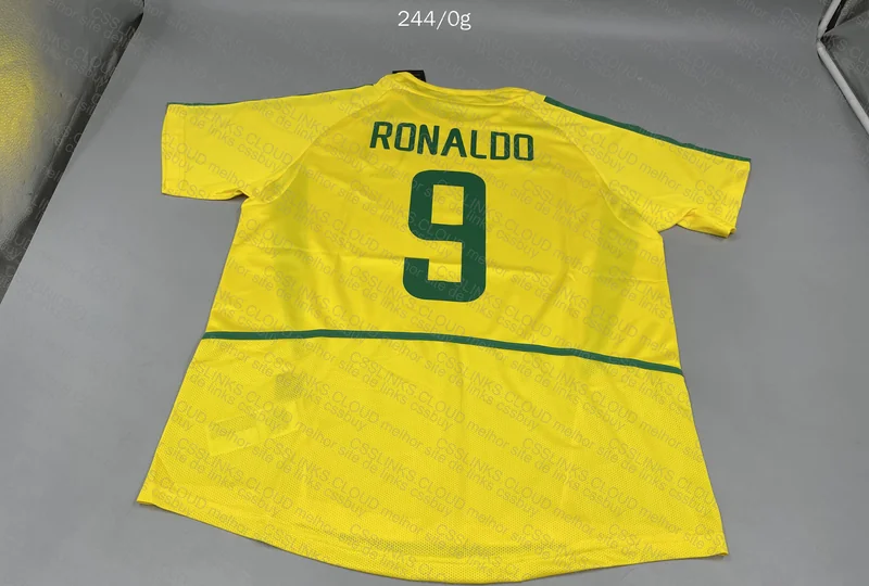 Brazil National Team (Home) 2002 Shirt 5
