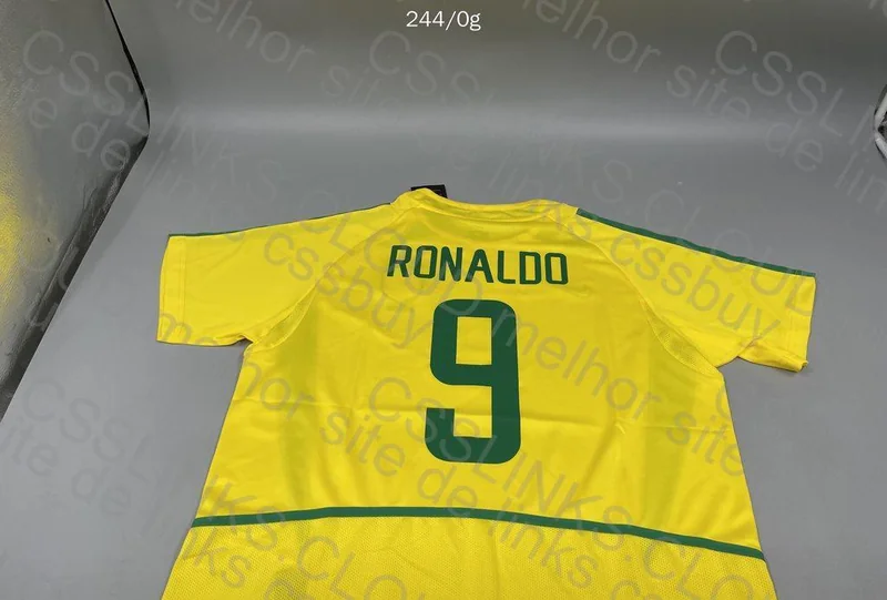 Brazil National Team (Home) 2002 Shirt 6