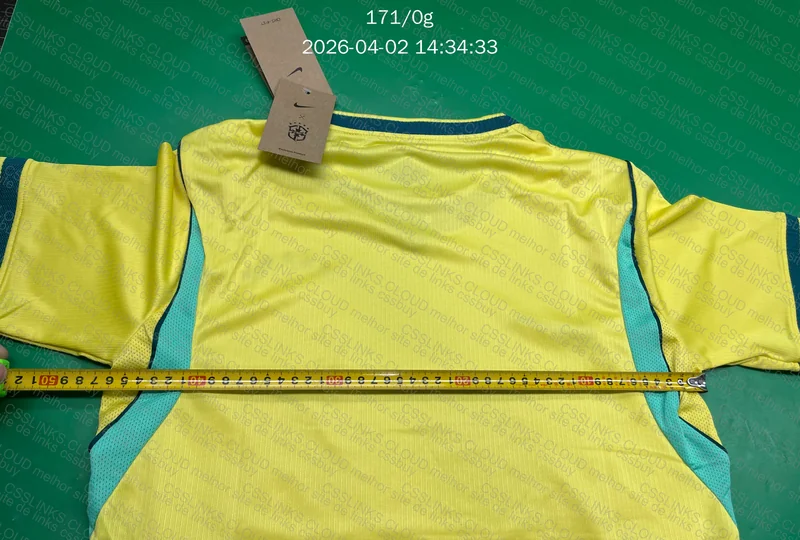 Camisa Seleção Brasileira TorcedorPreço: 29,50 YTamanho: SPeso: 171g 6