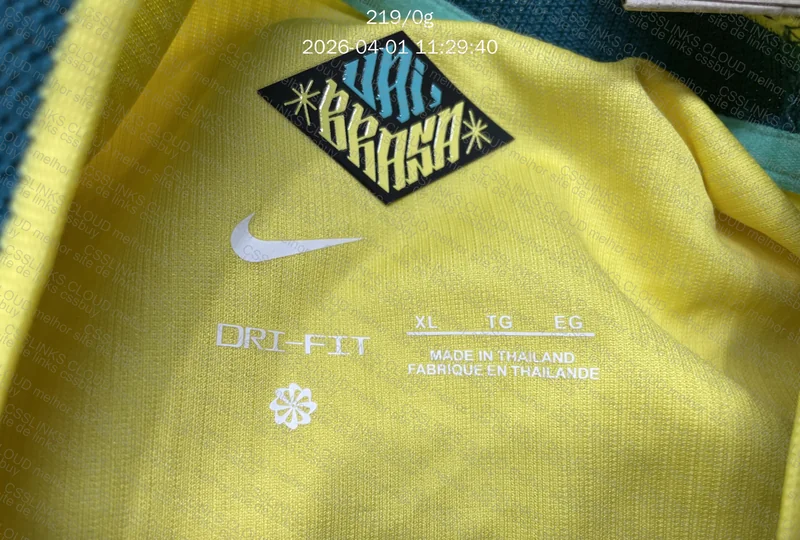 Camisa seleção Brasileira versão torcedor 3