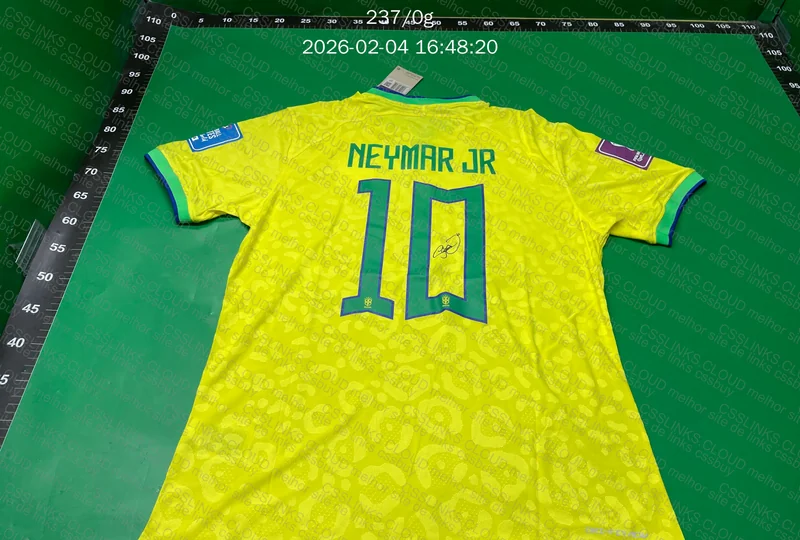 Camisa Seleção Copa 2022 Neymar 3