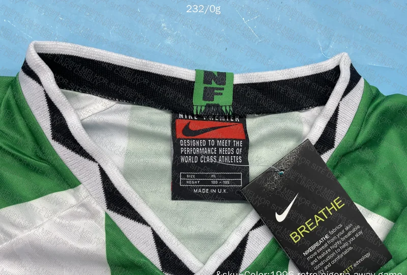 Nigeria Retro 96/98 National Team Shirt 4
