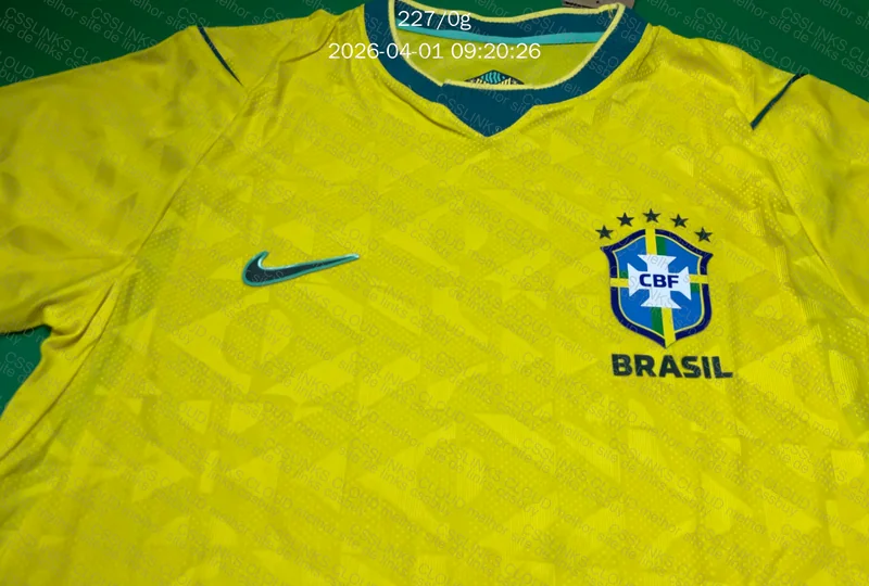 Camisa Seleção - Vai BRASA - Player
