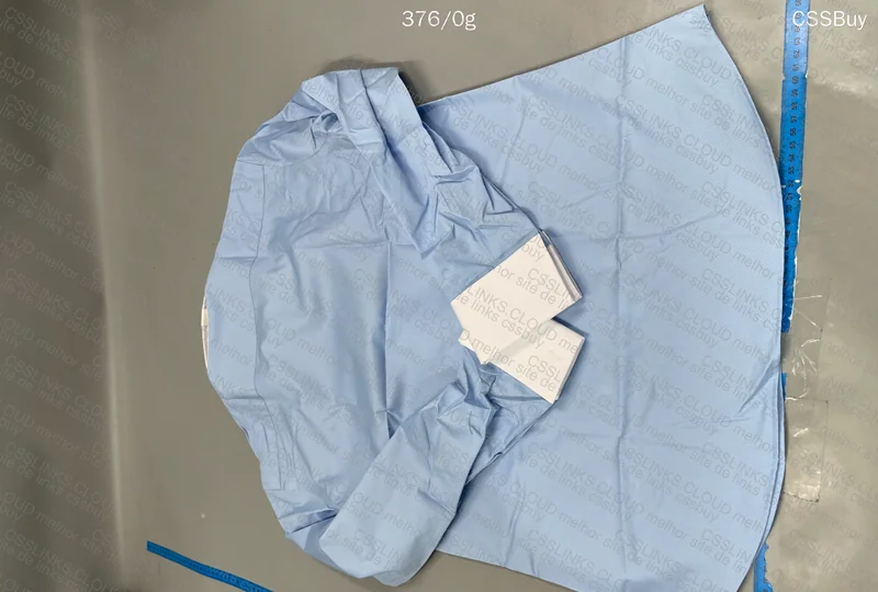 Blue Social Shirt with White Collar (French Model) 2