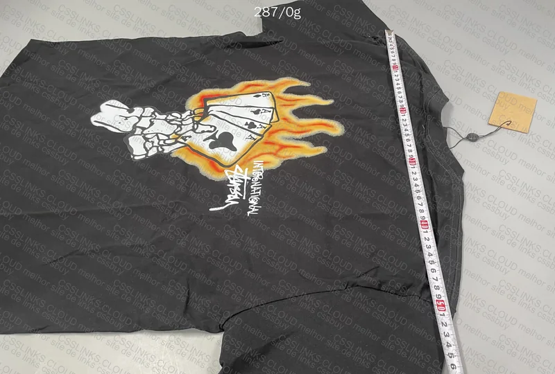 Stussy Shirt 39y with measurements 6