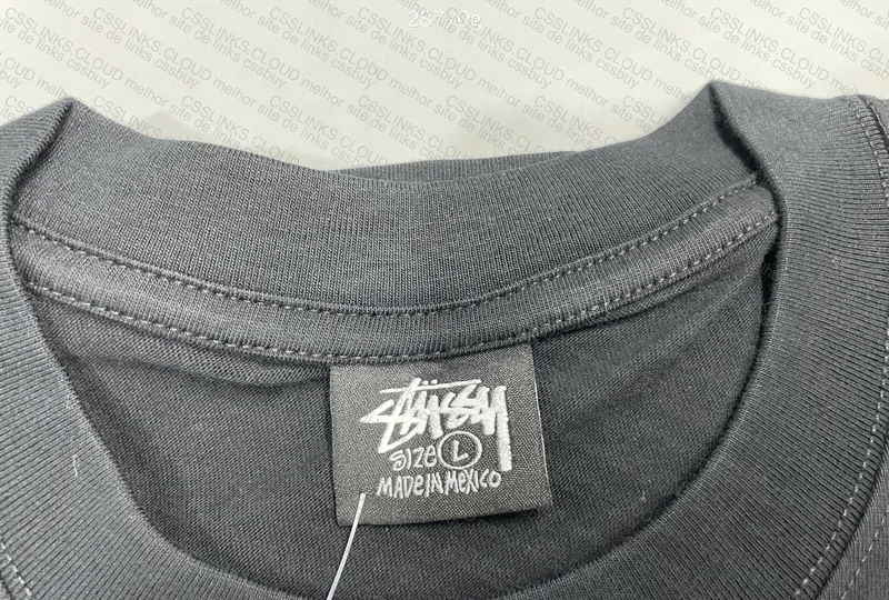 Stussy Arachnid Tee with measurements
