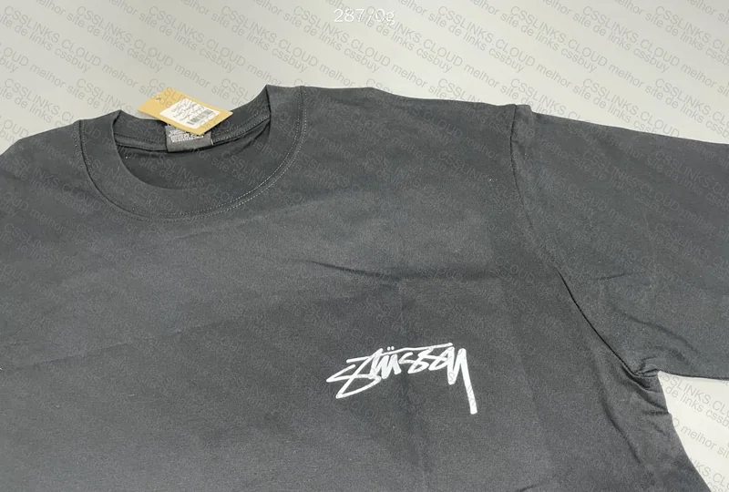 Stussy Arachnid Tee with measurements 2