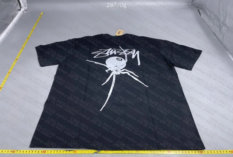 Stussy Arachnid Tee with measurements 4