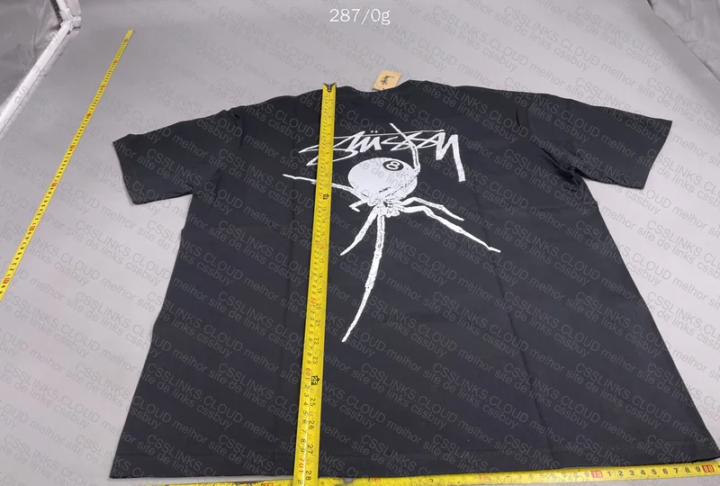 Stussy Arachnid Tee with measurements 6