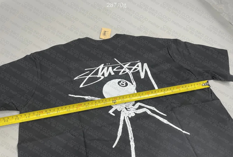 Stussy Arachnid Tee with measurements 8