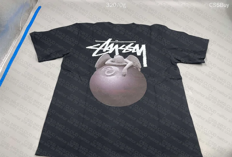 Stussy Black Angel Shirt