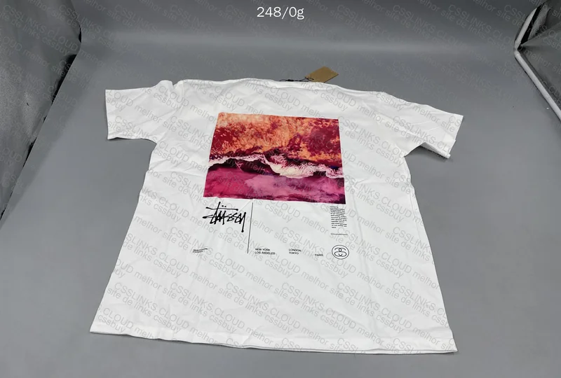 White Stussy Shirt 2