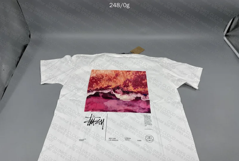 White Stussy Shirt 5
