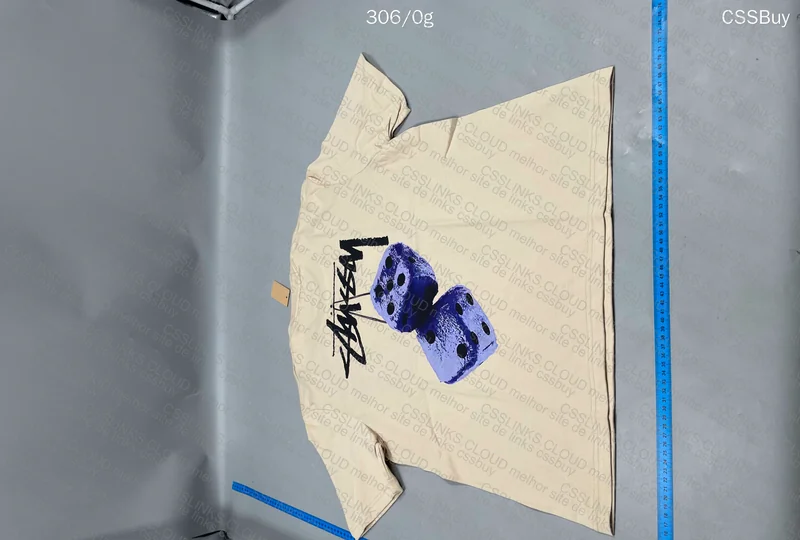 Stussy Shirt Khaki Purple Dice 5