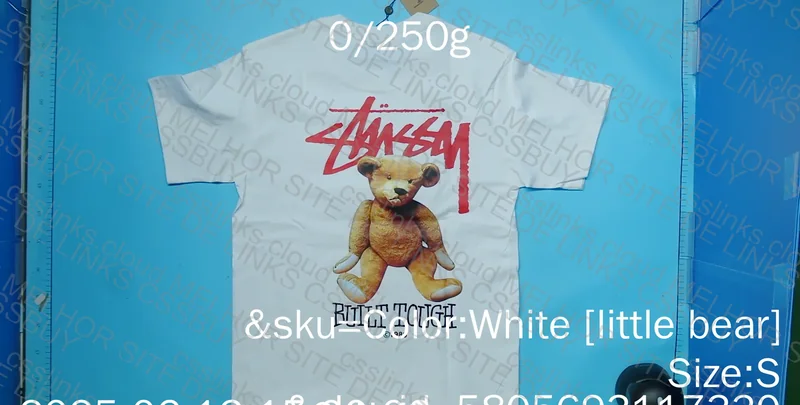 Stussy Shirt Bear