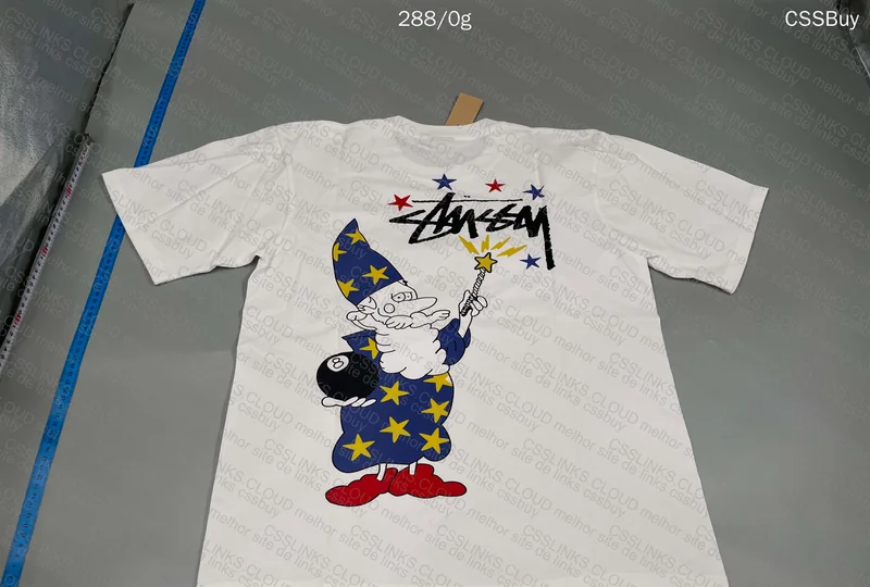 Stussy White Christmas Shirt