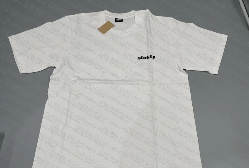 Stussy Shirt - White Ice Cream