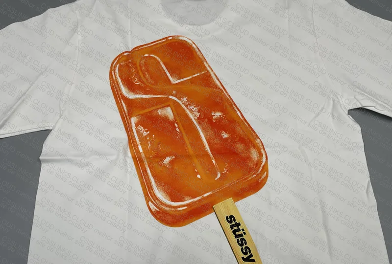 Stussy Shirt - White Ice Cream 4