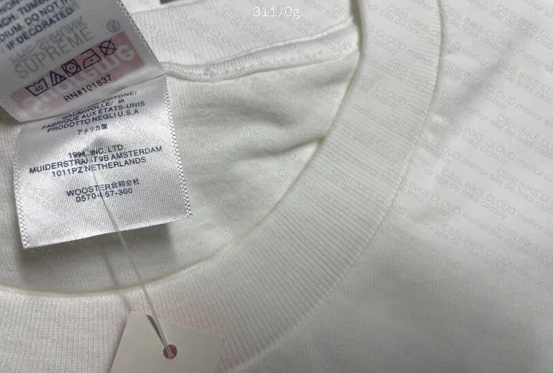 Supreme NYC Shirt (with measurements) 3