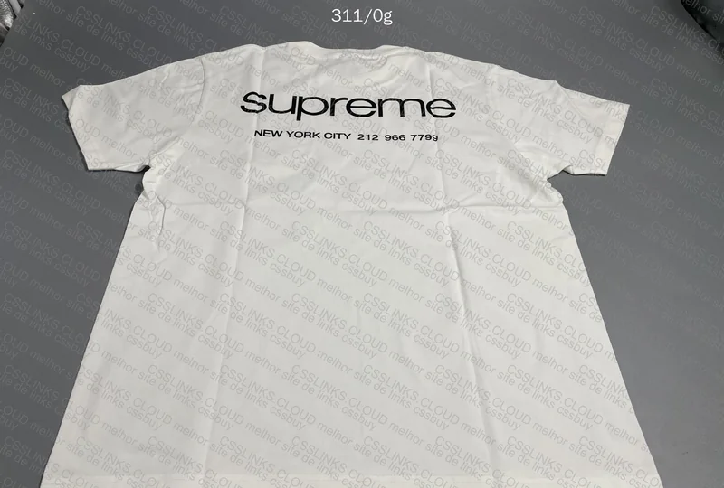 Supreme NYC Shirt (with measurements) 4