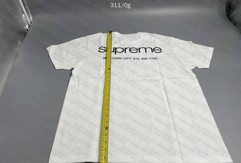 Supreme NYC Shirt (with measurements) 6