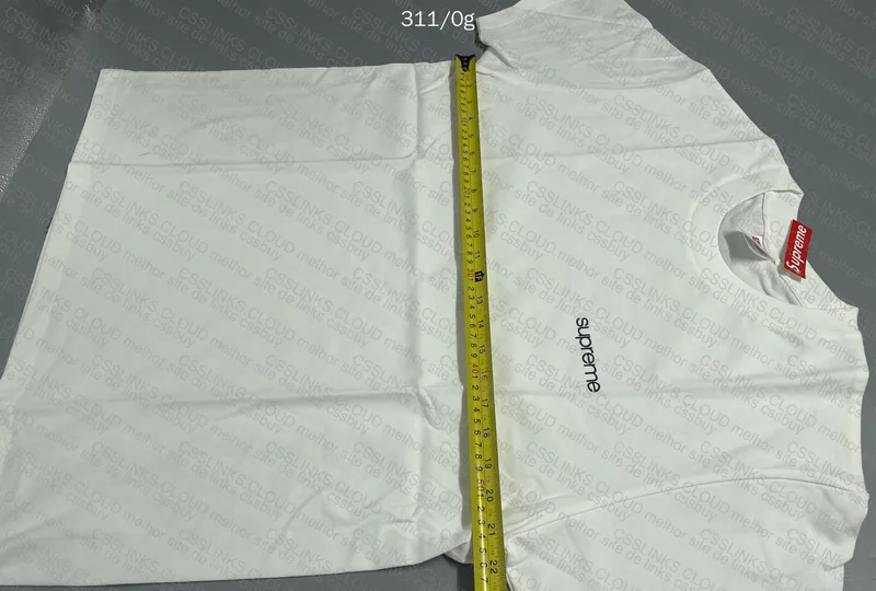 Supreme NYC Shirt (with measurements) 8
