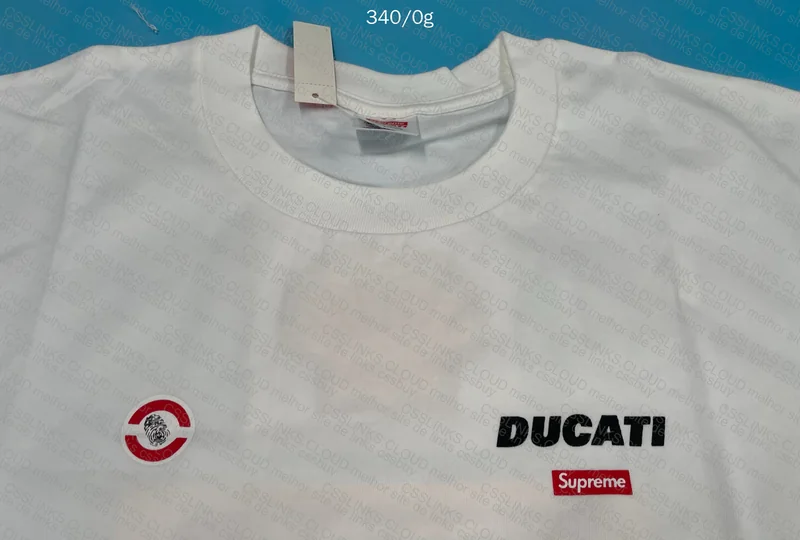 Supreme X Ducati 'White' Shirt 3